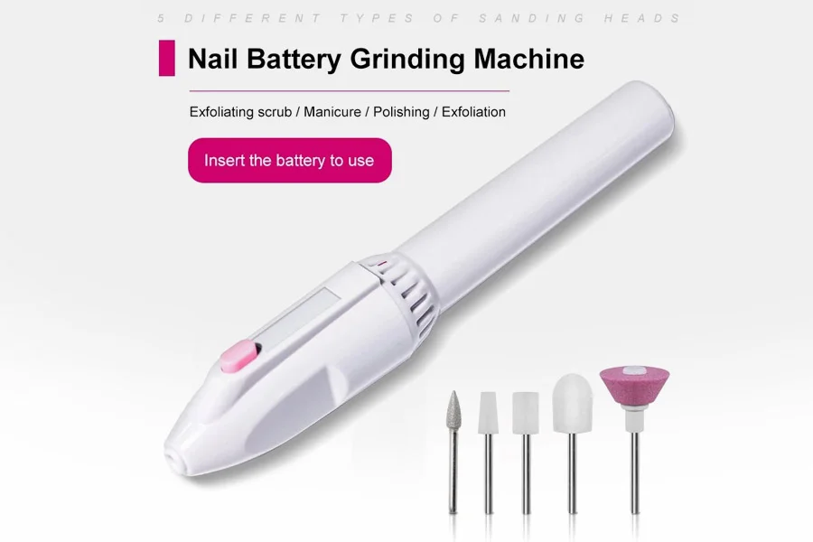 Compact Nail Art Drill Kit