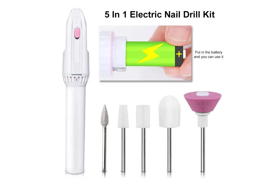 Compact Nail Art Drill Kit